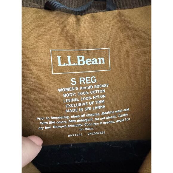 L.L. Bean Women’s Traveler's TEKCotton Vest Saddle Small - Picture 4 of 9